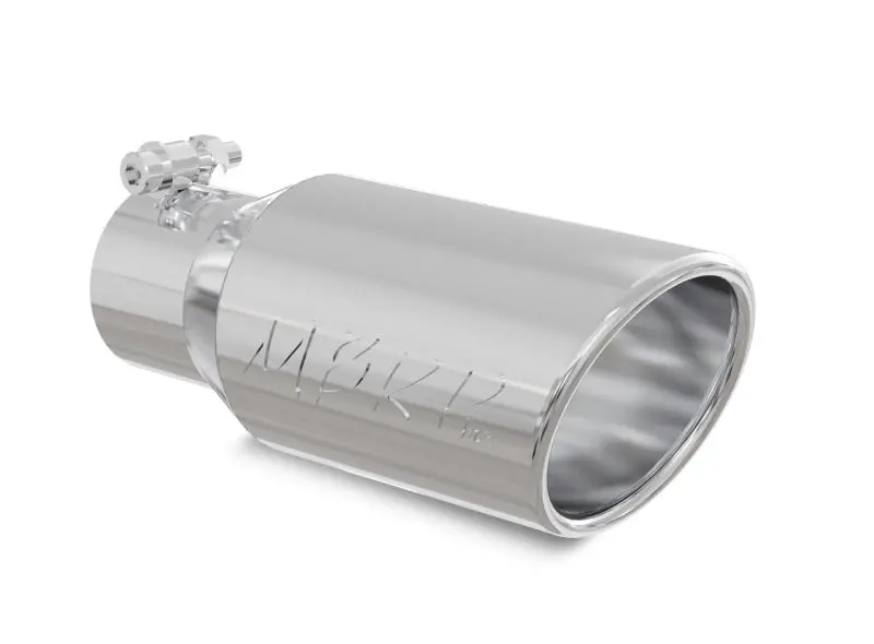 Mbrp Universal Angled Exhaust Tip – 4” Od, 2.75” Inlet, 10” Length, T304 Stainless Steel 1
