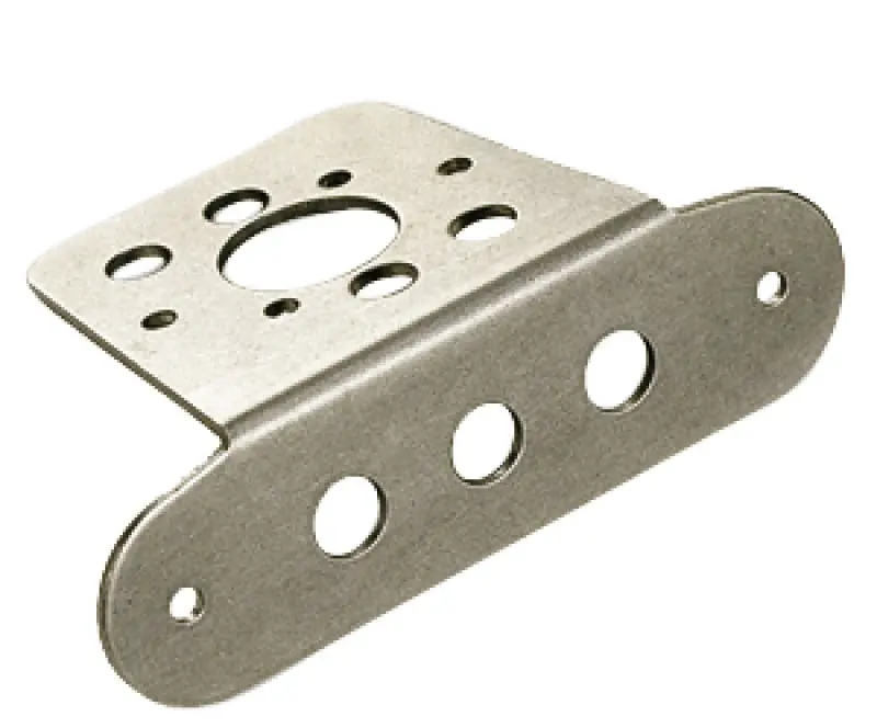 Moroso Quick-Fastener Mounting Bracket – 5/16” Thread, 90° Bent Steel – 10-Pack 1