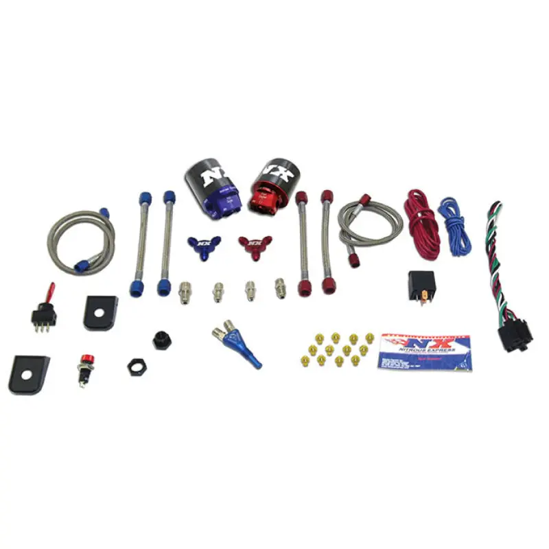 Nitrous Express Dual-Stage Conversion Kit For Single-Nozzle Stage 1 Nitrous Systems 1