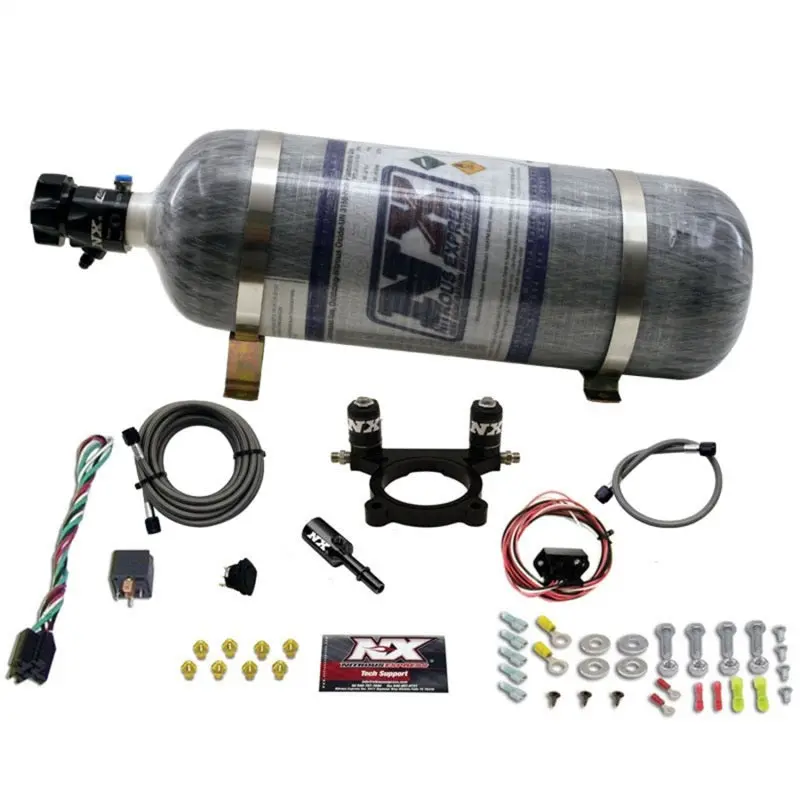 Nitrous Express Nitrous Plate Kit — Dodge Dart 2.0L (2013–2016), 35–100 Hp, W/ Composite Bottle 1