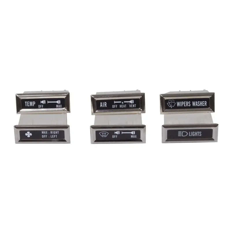 Omix-Ada Dash Indicator Light Restoration Kit For 1976–1986 Jeep Cj Models 1