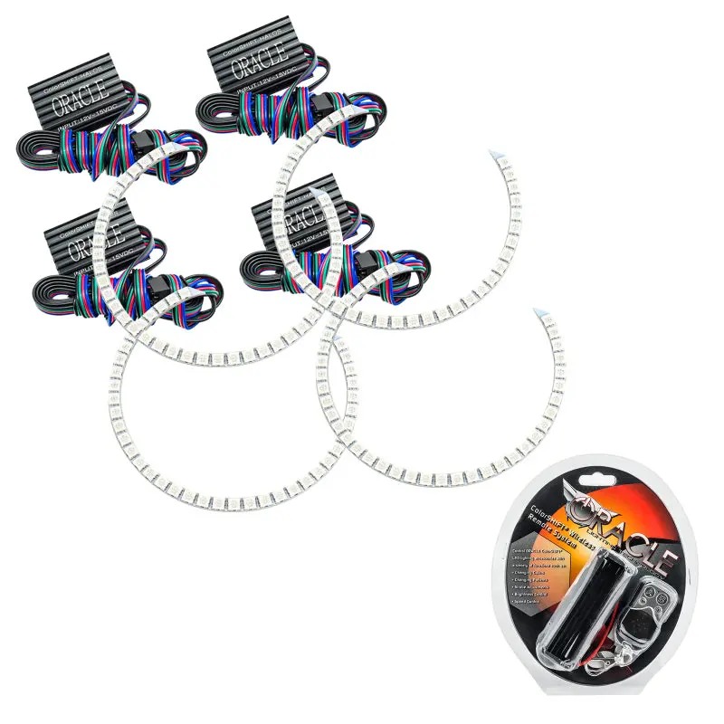 Oracle Colorshift Halo Lighting Kit For 2008–2014 Dodge Challenger (Non-Projector Headlight Compatible) 1