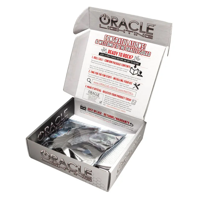 Oracle Led Fog Light Halo Kit With Waterproof Design For 2007–2014 Chevy Tahoe – White Illumination 2