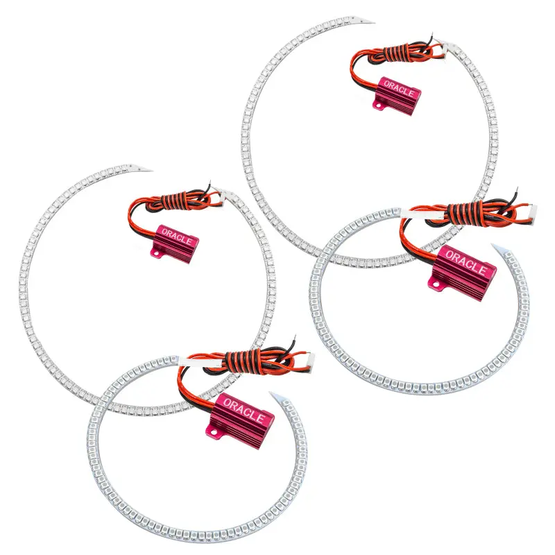 Oracle Led Halo Lighting Kit – White Accent Rings For 2007–2013 Toyota Tundra Headlights 1