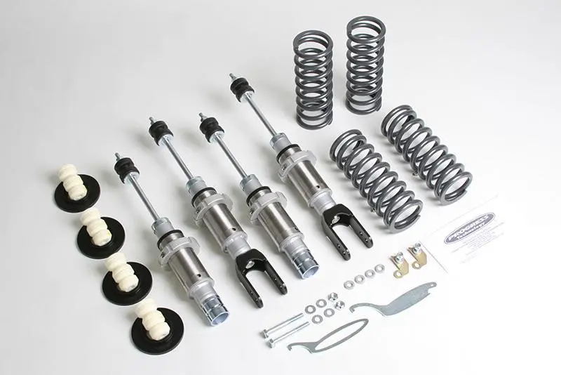 Progress Technology Coil-Over System For 1994–2001 Acura Integra & 1996–2000 Honda Civic/Si (Front: 550 Lb/In, Rear: 450 Lb/In, Factory Top-Hat Mount) 1