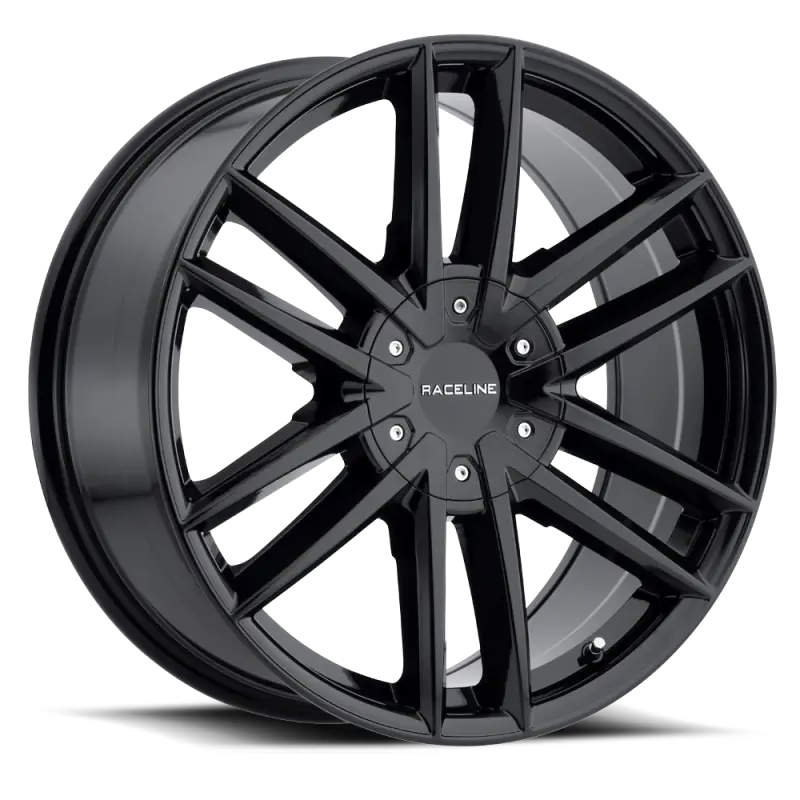 Raceline 158B Impulse 20X8.5In / 6X139.7/6X135 Bp / 15Mm Offset / 106.1Mm Bore - Gloss Black Wheel 1