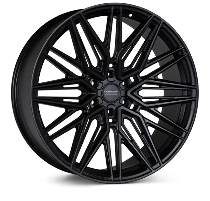 Vossen Hf6-5 24X10 / 6X135 / Et25 / Deep Face / 87.1 - Satin Black Wheel 1
