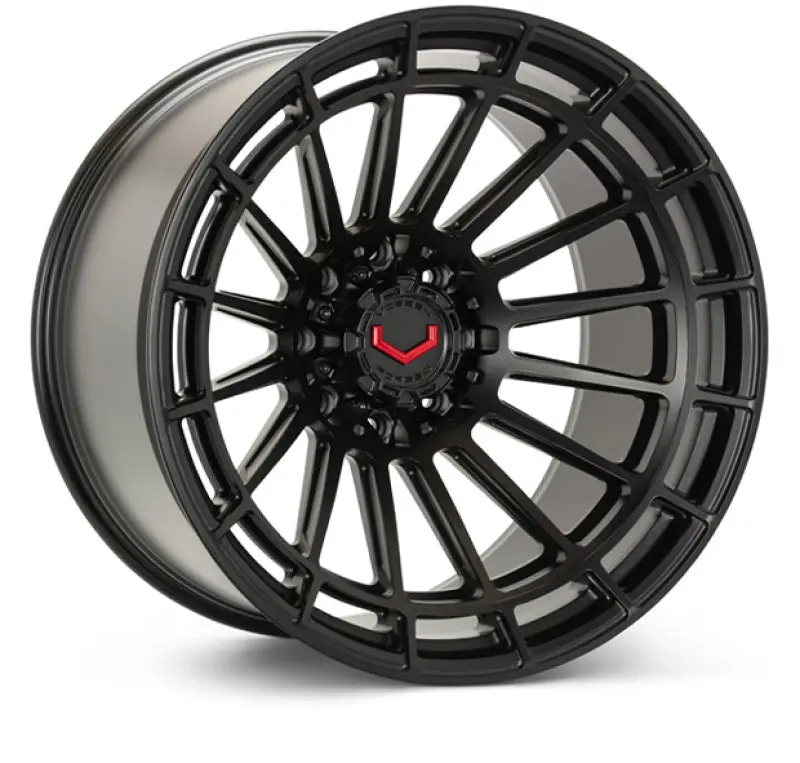 Vossen Lcx-01 Satin Black Monoblock Wheel – 24X12", 6X139.7Mm, +44Mm Offset, Ultra-Deep Lip 1