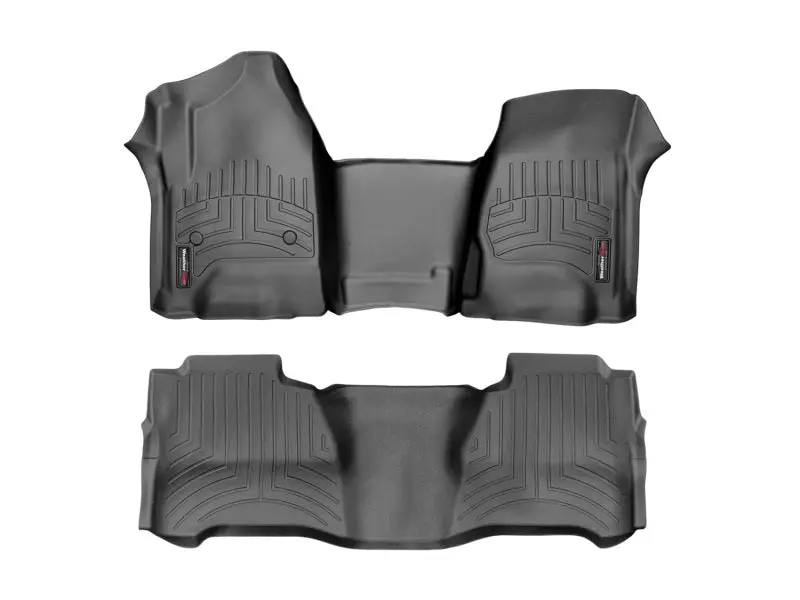 Weathertech Front Floor Liner – Premium Black Trim Fit 1