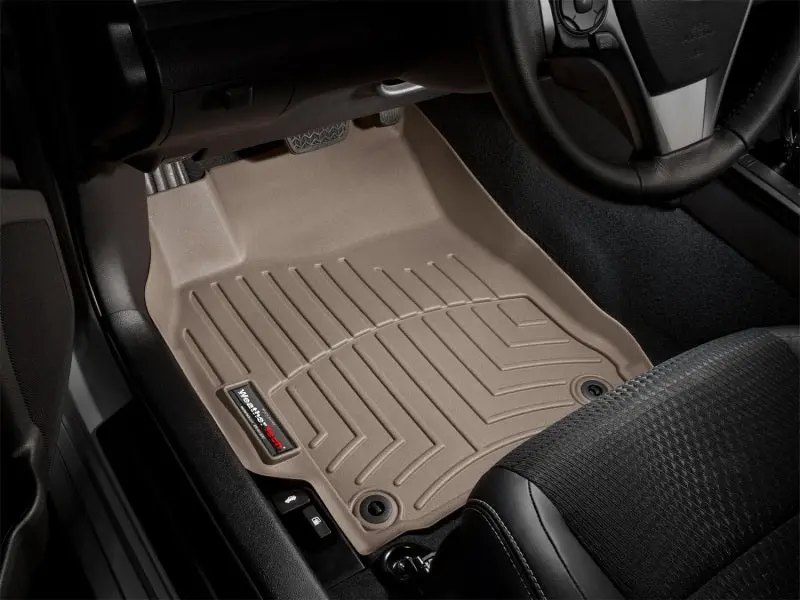 Weathertech Front Floorliner In Tan For 2011–2014 Cadillac Cts Coupe (Non-Awd) 2
