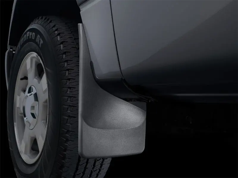 Weathertech No-Drill Mud Flaps For 2008–2013 Chevrolet Silverado – Black, Easy Installation 1