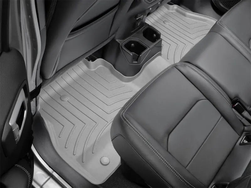 Weathertech Rear Floor Liner For 2018+ Chevrolet Traverse (Bench 2Nd Row, 3Rd Row Included) – High-Performance Grey 1
