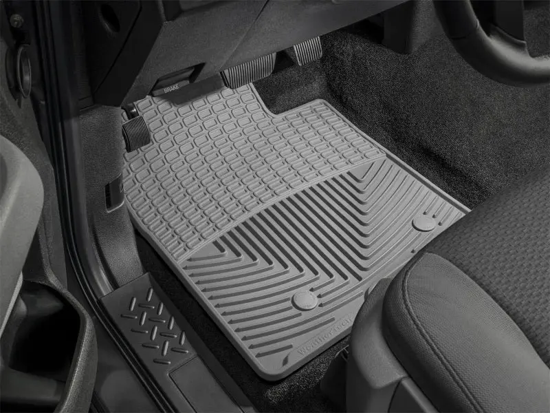 Weathertech Rear Floor Mats For 2018+ Lincoln Navigator & Navigator L – Grey Rubber 1