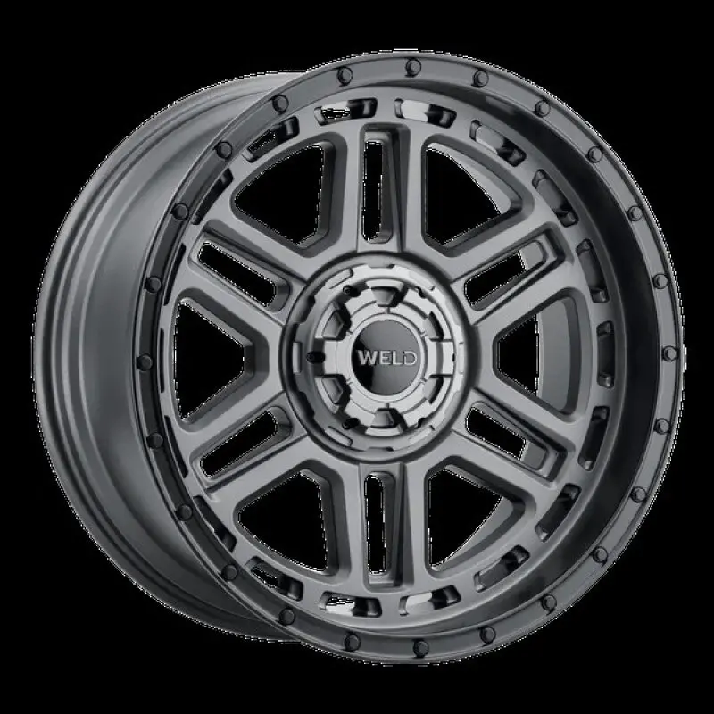 Weld Off-Road Crux 20X12 Wheel – 6X135 Bolt Pattern, -44 Offset, 106.1Mm Bore – Satin Gunmetal/Black 1