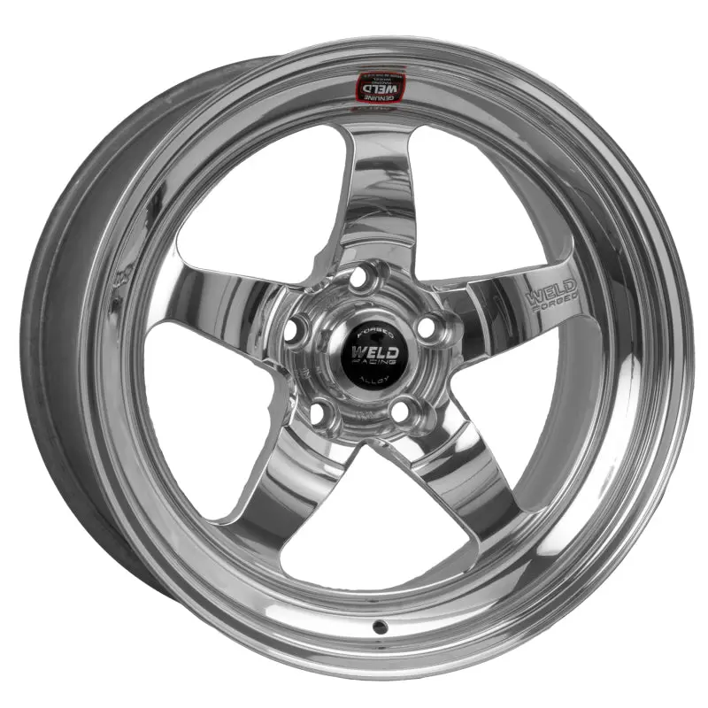 Weld S71 17X11 / 5X4.75 Bp / 7.7In. Bs Polished Wheel (High Pad) - Non-Beadlock 1