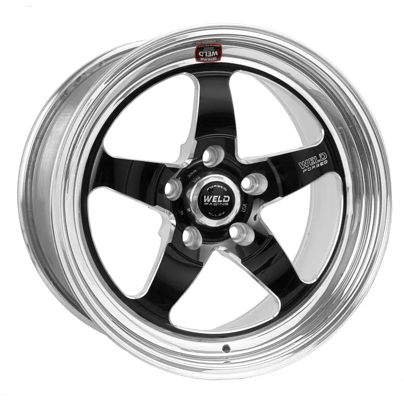 Weld S71 Black High-Pad Non-Beadlock Wheel – 17X9", 5X4.75", 5.7" Backspace 1