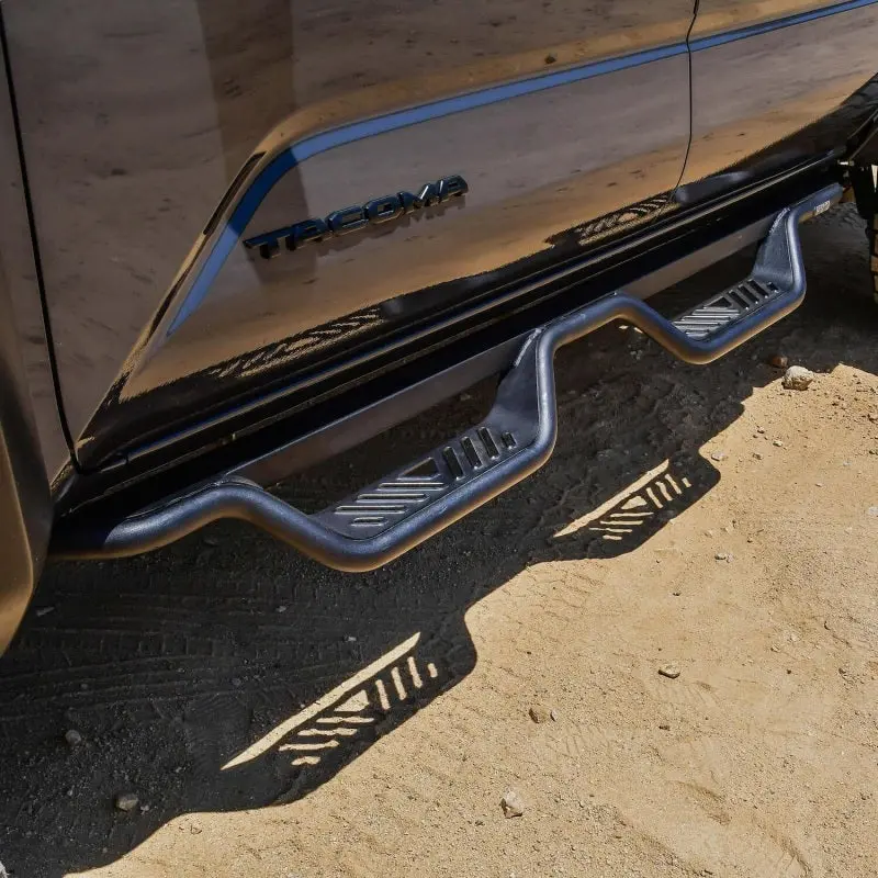 Westin Outlaw Drop Step Bars For 2024 Toyota Tacoma – Textured Black Finish 1